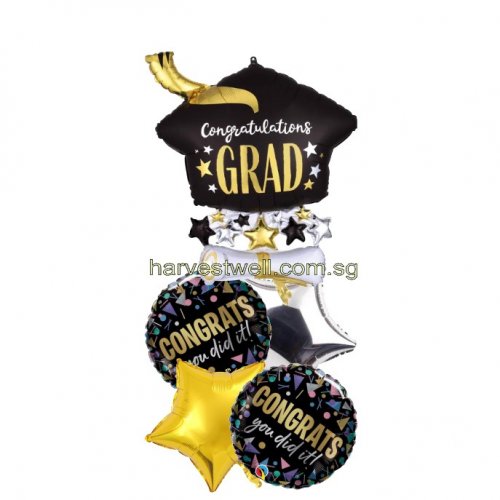 GRADUATION BALLOON BOUQUET
